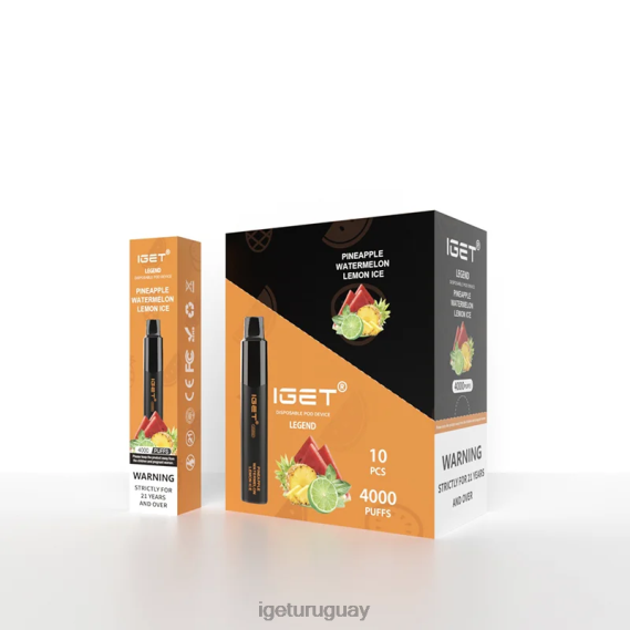 IGET Bar Plus leyenda 4000 bocanadas 4J22T333 piña sandía limón hielo