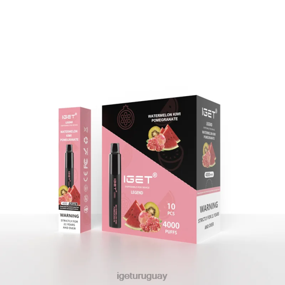 IGET Bar Online leyenda 4000 bocanadas 4J22T336 sandía kiwi granada