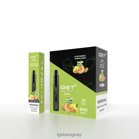 IGET Online leyenda 4000 bocanadas 4J22T346 melón aloe mango